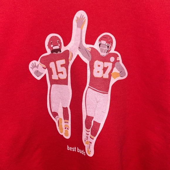 Mahomes/Kelce Best Buds Sweatshirt - Picture 2 of 5